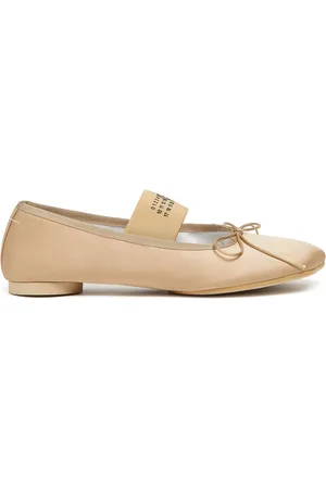 Maison Margiela Atomic satin ballerina shoes