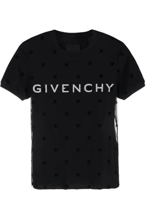 Givenchy Logo-print layered-effect T-shirt