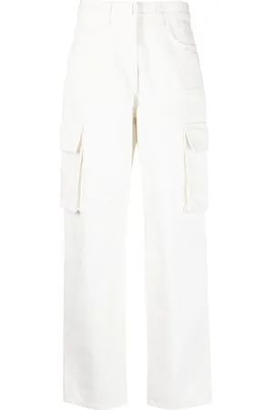 Givenchy Distressed straight-leg cargo jeans
