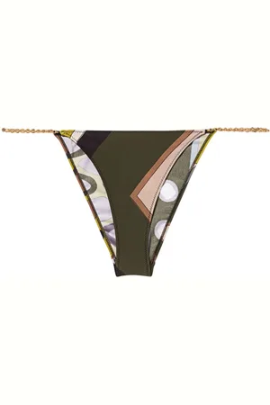 Puccini Vivara-print bikini bottoms