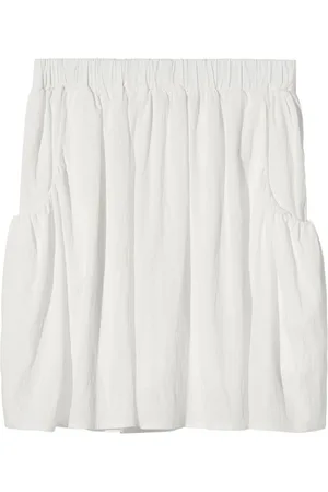 B+AB Textured A-line miniskirt
