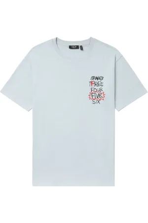 FIVE CM Illustration-print cotton T-shirt