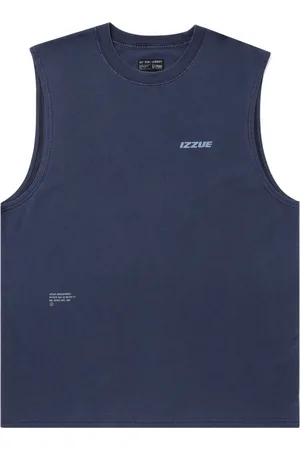 Izzue Logo-print cotton tank top