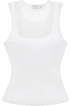 Simkhai Oakley semi-sheer tank top