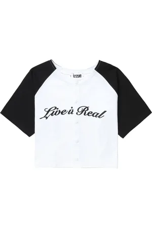 Izzue Colour-block cotton T-shirt