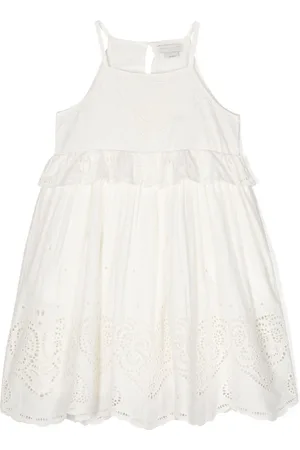 Stella McCartney Broderie-anglaise cotton dress