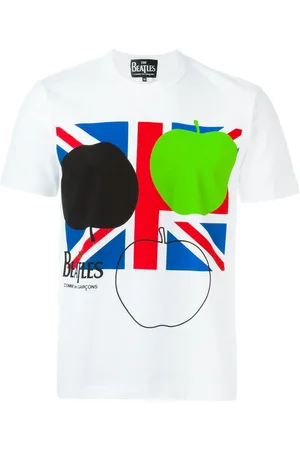 Comme des Garçons Union Jack print T-shirt