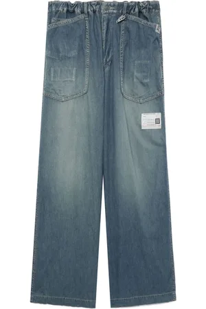 Maison Mihara Yasuhiro Adjustable wide-leg jeans