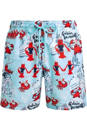 Vilebrequin Crab-print swim shorts