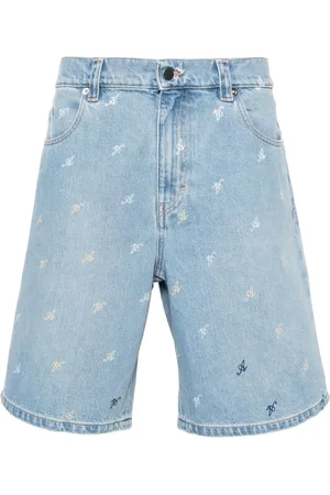 Axel Arigato Miles mid-rise denim shorts