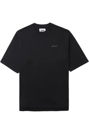 Izzue Logo-plaque cotton T-shirt