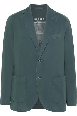 Circolo Oxford weave blazer