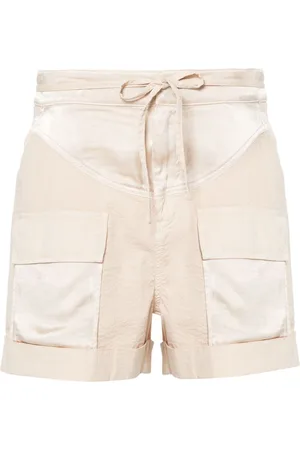 Pinko Belted panelled shorts