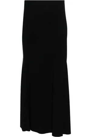 Dorothee Schumacher Tonal stitching flared midi skirt