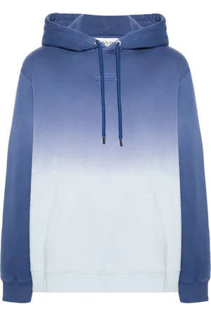 Lanvin Gradient-effect cotton hoodie