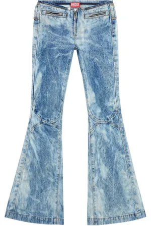 Diesel Zip-detail cotton jeans