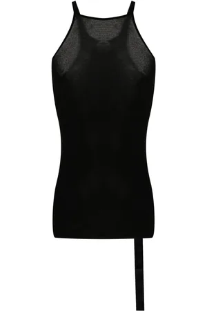 Rick Owens Racerback cotton tank top