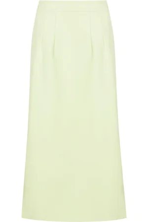 Olympiah Fenda side-slit midi skirt
