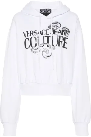 VERSACE Watercolour Couture-logo hoodie
