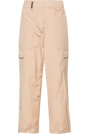 PESERICO SIGN High-waist tapered trousers