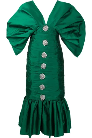 Olympiah V-neck mermaid-design dress
