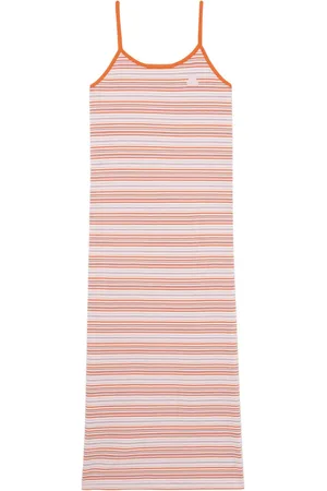 Chocoolate Striped midi dress