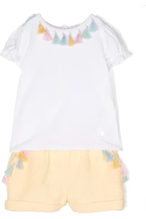 PATACHOU Tassel-embellished shorts set