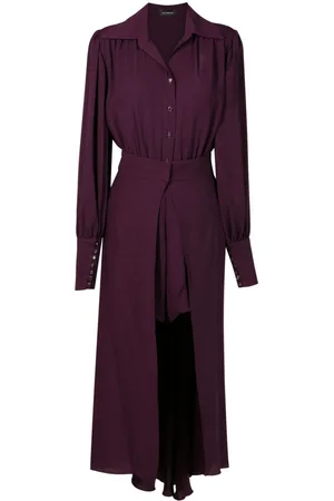 Olympiah Detachable-skirt layered shirtdress
