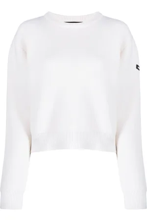 Balenciaga Logo-patch stretch-wool jumper