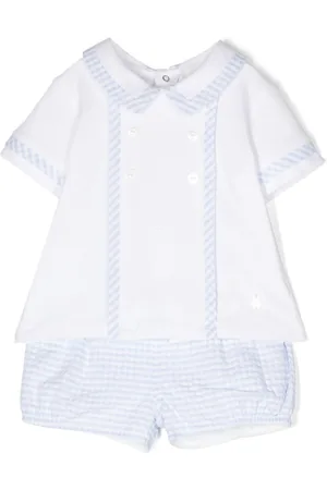 PATACHOU Gingham shorts set