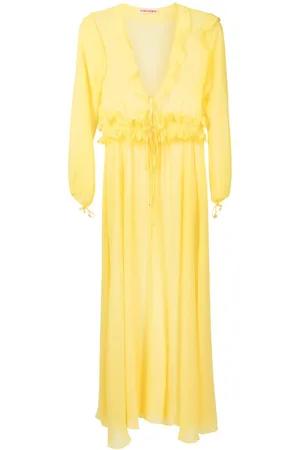Olympiah Ruffled maxi beach dress
