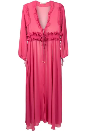 Olympiah Ruffled maxi beach dress
