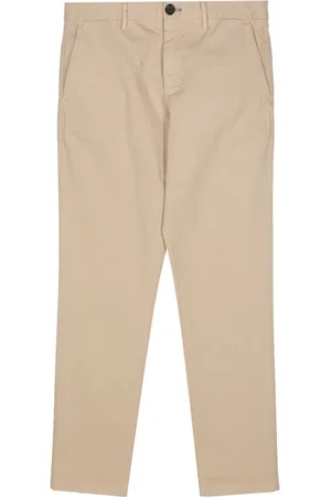 Paul Smith Logo-embroidered straight-leg trousers