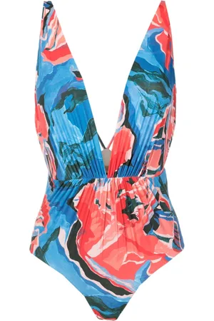CLUBE BOSSA Clavert plunging swimsuit