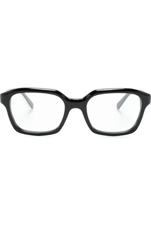 Moncler Logo-plaque square-frame glasses