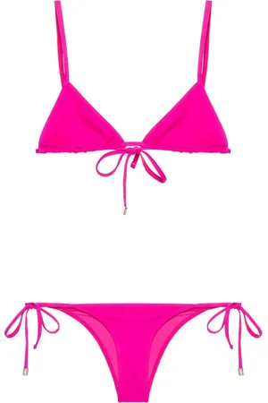 The Attico Tie-fastening bikini