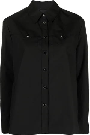 Pinko Western-stitched cotton shirt