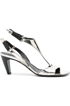 Premiata 70mm metallic leather sandals