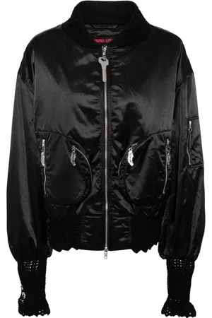Chopova Lowena Graphic-print zip-up bomber jacket