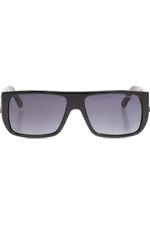 Marc Jacobs Logo-embossed rectangle-frame sunglasses