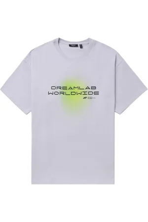 FIVE CM Text-print cotton T-shirt