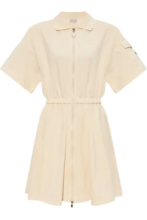 Moncler Logo-appliqué cotton dress