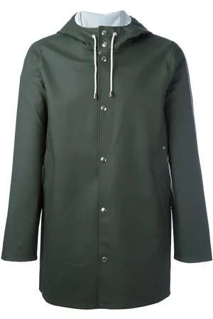Stutterheim Drawstring hood raincoat
