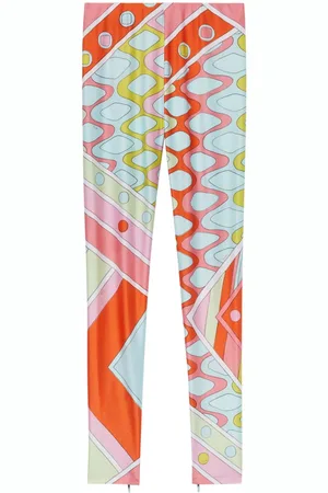 Puccini Abstract-print leggings