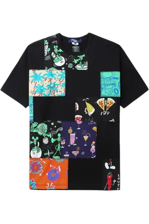 JUNYA WATANABE X Lousy Livin patchwork cotton T-shirt