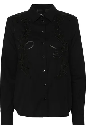 Pinko Embroidered long-sleeve shirt