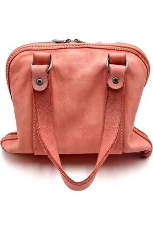 GUIDI Folded leather tote bag