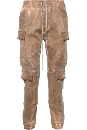 Rick Owens Mastodon Megacargo mid-rise slim-fit jeans