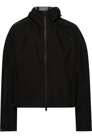 HELIOT EMIL Decorative-zips hooded jacket