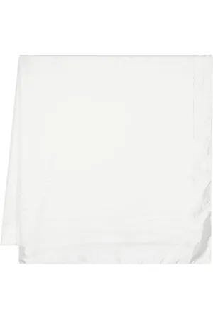 Lanvin Logo-jacquard silk scarf